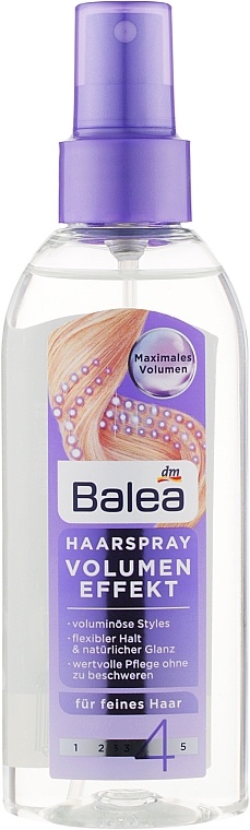 Haarspray - Balea Volume Effect №4 Hair Spray — Bild N1