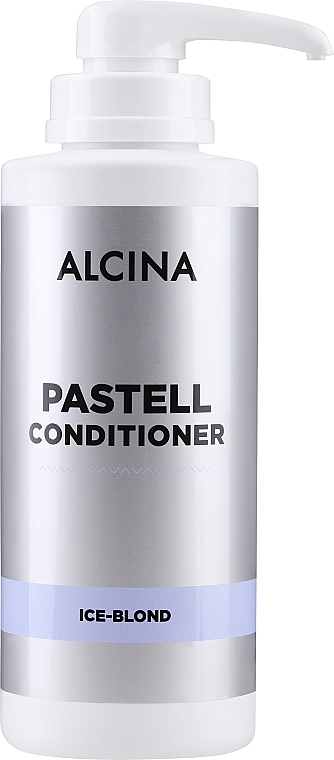 Pflegende Haarspülung zur Farbauffrischung von blonden Haare - Alcina Pastell Ice-Blond Conditioner — Bild N3