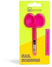 Nagelschere rosa - IDC Institute Neon Precision Scissors — Bild N1