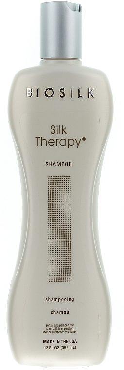 Pflegeshampoo mit Seidenproteinen - BioSilk Silk Therapy Shampoo — Foto N3