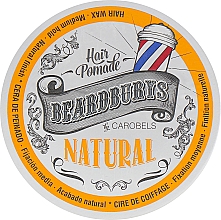 Düfte, Parfümerie und Kosmetik Cremige Haarpomade - Beardburys Natural Wax