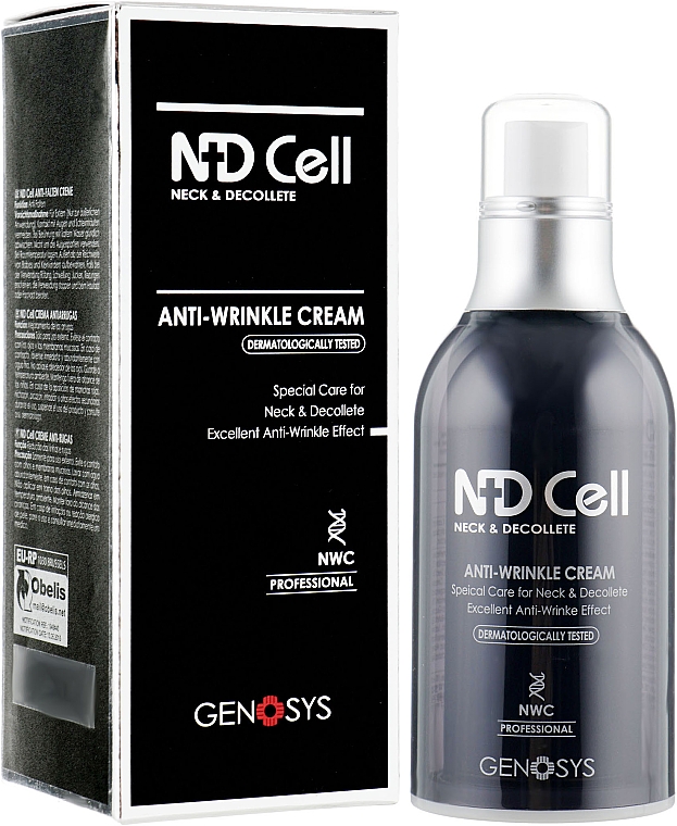 Anti-Falten-Creme für Hals und Dekolleté - Genosys ND Cell Anti-Wrinkle Cream (NWC) — Bild N1