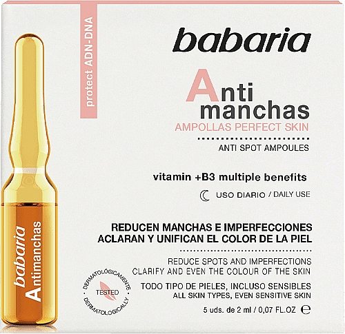 Ampullen gegen Pigmentflecken - Babaria Anti-Spots Ampoules — Bild N1