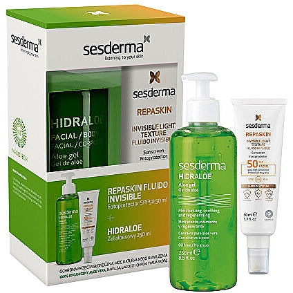 Set - SesDerma Laboratories Hidraloe Skin And Body Care Gift Set  — Bild N2