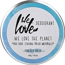 Düfte, Parfümerie und Kosmetik Natürliche Deo-Creme Forever Fresh - We Love The Planet Deodorant Forever Fresh