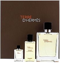 Hermes Terre DHermes - Duftset (Eau de Toilette 100ml + Eau de Toilette Mini 5ml + Duschgel 40ml) — Bild N1