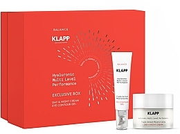 Düfte, Parfümerie und Kosmetik Set - Klapp Balance Hyaluronic Multi Level Performance Exclusive Box (Gesichtscreme 50ml + Augengel 15ml)