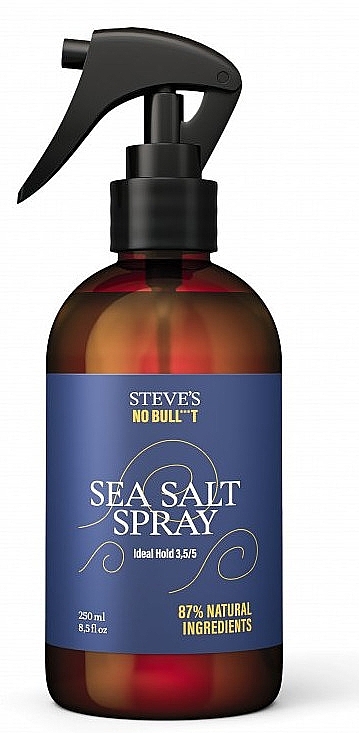 Salzspray zum Haarstyling - Steve's No Bull***t Sea Salt Spray — Bild N2