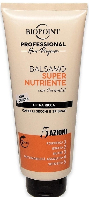 Balsam für trockenes und geschädigtes Haar - Biopoint Super Nourishing Balsamo — Bild N1