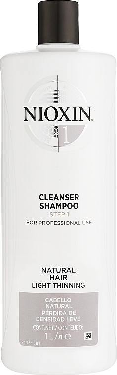 Reinigungsshampoo für feines Haar - Nioxin Thinning Hair System 1 Cleanser Shampoo — Bild N3