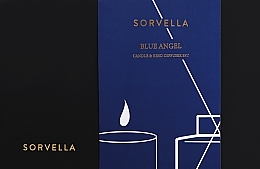 Düfte, Parfümerie und Kosmetik Duftset - Sorvella Perfume Home Fragrance Blue Angel (Raumerfrischer 120ml + Duftkerze 170g)