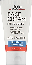 Feuchtigkeitsspendende und heilende Creme für Männer - Jole Hydrating & Sooting Cream For Men — Bild N1