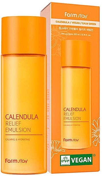 Gesichtsemulsion mit Ringelblume - Farmstay Calendula Relief Emulsion — Bild N1