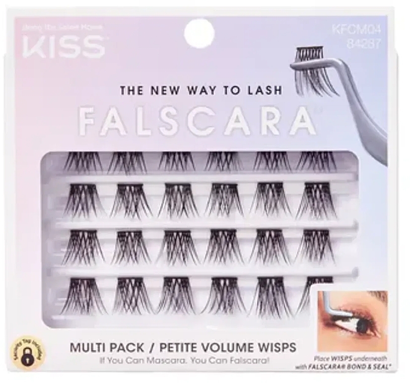 Wimpernbüscheln  - Kiss Falscara Petite Volume Wisps — Bild N1