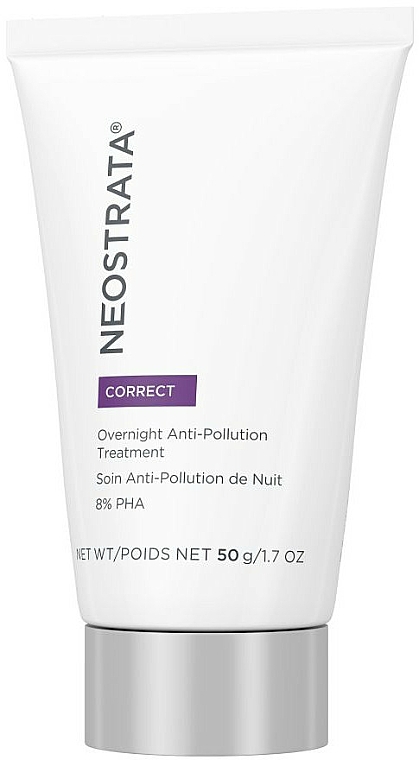 Nachtgel für das Gesicht - Neostrata Correct Overnight Anti-Pollution Treatment 8% PHA — Bild N1