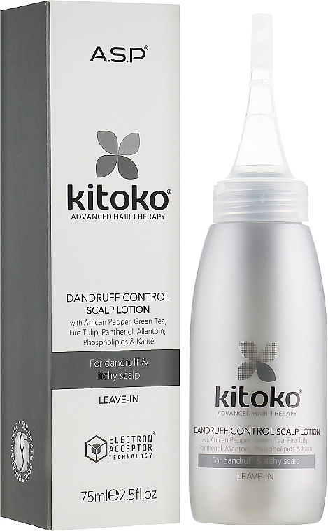 Lotion gegen Schuppen - Affinage Kitoko Dandruff Control Scalp Lotion — Bild N1