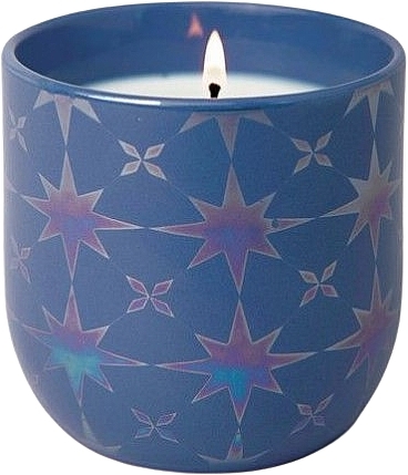 Duftkerze Saphirwasser - Paddywax Lustre Ceramic Candle Matte Blue Stars Sapphire Waters — Bild N1