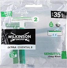 Düfte, Parfümerie und Kosmetik Rasierer 5 St. - Wilkinson Rasoio Extra Essential 2 Sensitive 