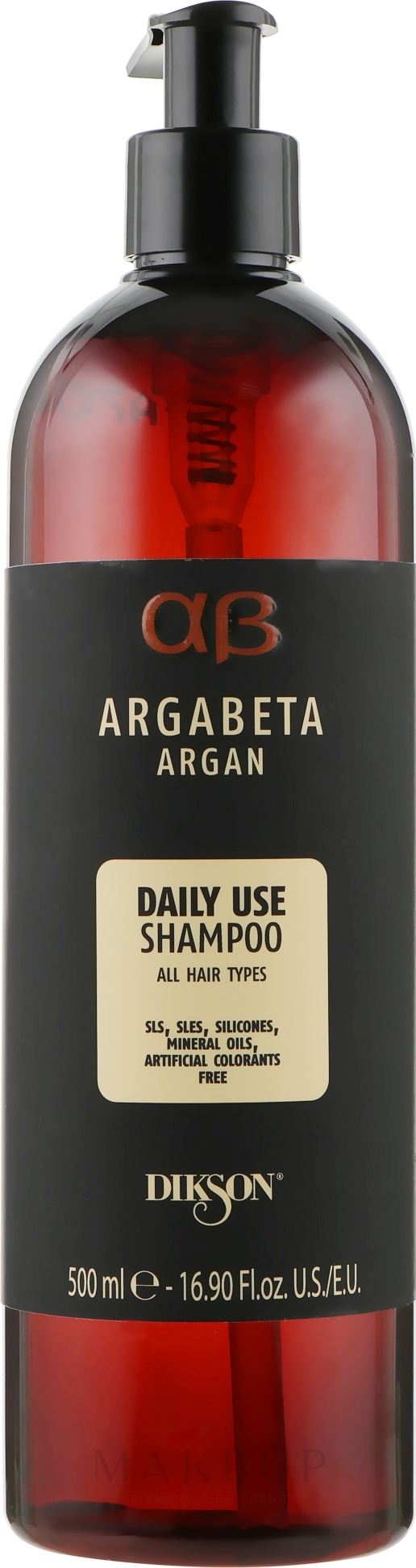 Shampoo mit Arganöl für den täglichen Gebrauch - Dikson Argabeta Argan Shampoo Daily Use — Bild 500 ml