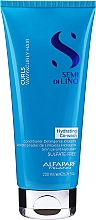 Düfte, Parfümerie und Kosmetik Feuchtigkeitsspendende Haarspülung für lockiges Haar - Alfaparf Semi Di Lino Curls Hydrating Co-Wash Conditioner