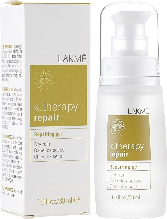 Regenerierendes Gel für trockenes Haar - Lakme K.Therapy Repairing Gel Dry Hair — Bild N2