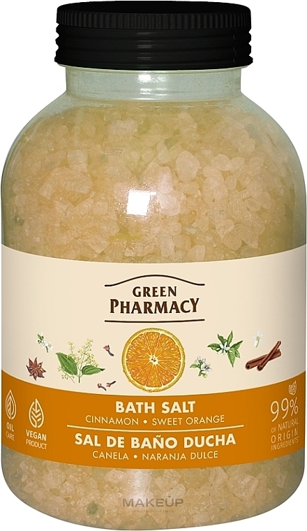 Badesalz mit Zimt und süßen Orangen  - Green Pharmacy  — Bild N1