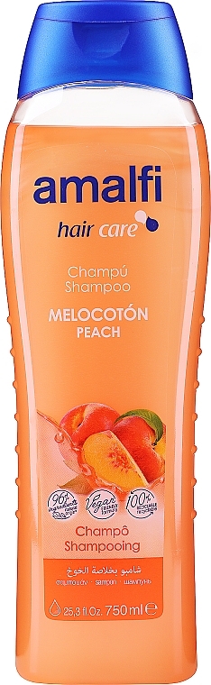 Shampoo für normales Haar mit Pfirsich - Amalfi Shampoo — Bild N1
