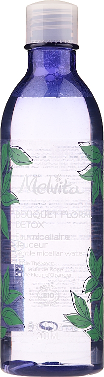 Mizellenwasser - Melvita Floral Bouquet Detox Organic Gentle Micellar Water — Bild N2