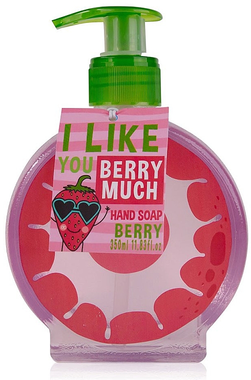 Flüssige Handseife - Accentra I Like You Berry Much Hand Soap Berry — Bild N1