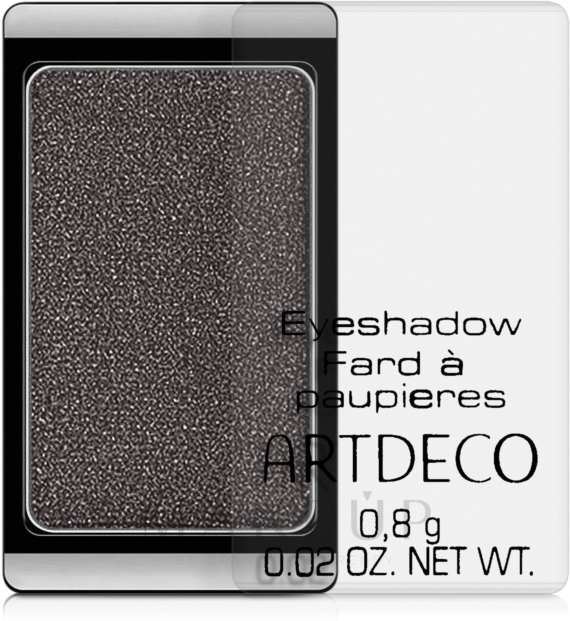 Lidschatten - Artdeco Eyeshadow Pearl — Bild 02 - Anthrazit