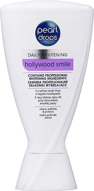 Aufhellende Zahnpasta für strahlende Zähne Hollywood Smile - Pearl Drops Hollywood Smile Ultimate Whitening