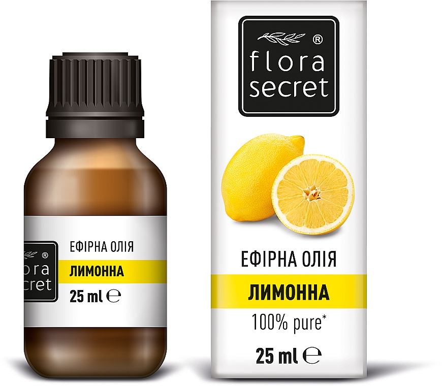 Ätherisches Öl Zitrone - Flora Secret — Foto N2