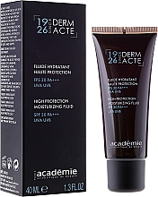 Düfte, Parfümerie und Kosmetik Feuchtigkeitsspendende Gesichtsemulsion mit Sonnenschutz SPF 30 - Academie Derm Acte High Protection Moisturising Fluid SPF 30 PA+++ 