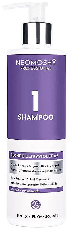 Shampoo für blondes Haar - Neomoshy Blonde Ultraviolet 1 Shampoo — Bild N1