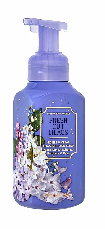 Handseife - Bath And Body Works Fresh Cut Lilacs Geantle & Clean Foaming Hand Soap  — Bild N1