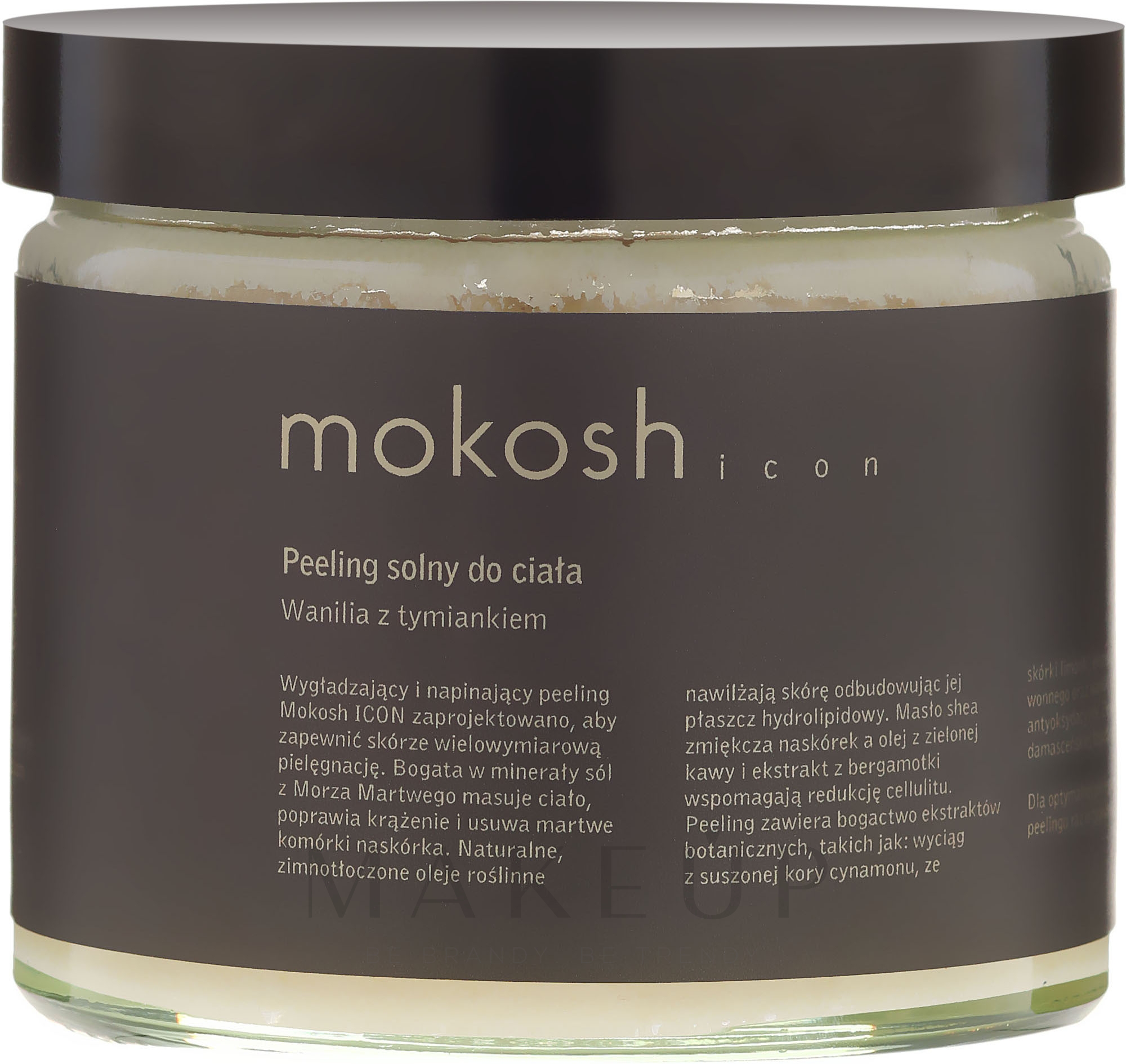 Körperpeeling mit Vanille und Thymian - Mokosh Cosmetics Body Salt Scrub Vanilla & Thyme — Bild 300 ml