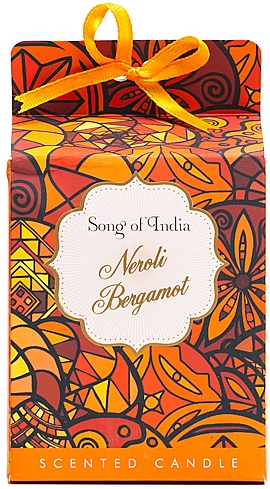Duftkerze im Glas Neroli und Bergamotte - Song of India Scented Candlee — Bild N1
