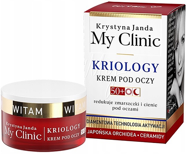 Creme für die Augenpartie 50+ - Janda My Clinic Kriology Eye Cream 50+ — Bild N1