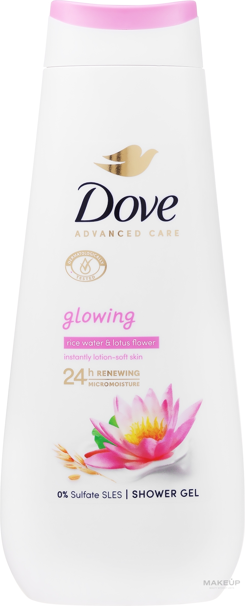 Duschgel Lotus Blume - Dove Nourishing Secrets Glowing Ritual Body Wash — Bild 400 ml