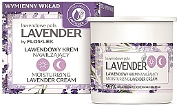 Feuchtigkeitsspendende Tages- und Nachtcreme mit Lavendel - Floslek Moisturizing Lavender Cream (Refill) — Bild N1