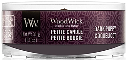 Düfte, Parfümerie und Kosmetik Mini Duftkerze im Glas Dark Poppy - Woodwick Dark Poppy