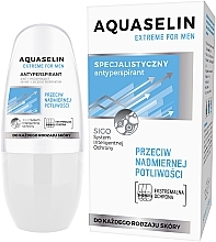 Düfte, Parfümerie und Kosmetik Deo Roll-on Antitranspirant gegen übermäßiges Schwitzen - Aquaselin Extreme For Men
