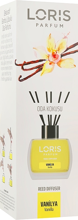Raumerfrischer mit Vanille - Loris Parfum Exclusive Vanilla Reed Diffuser — Bild N1