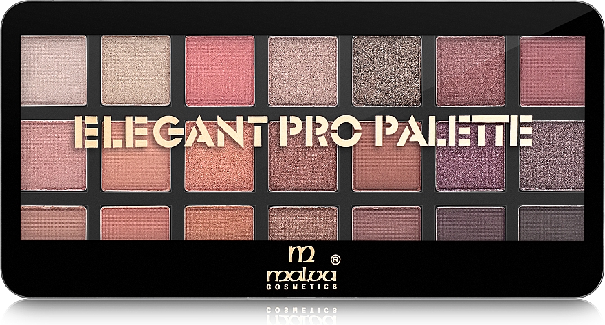 Lidschattenpalette - Malva Cosmetics Elegant Pro Palette — Bild N2