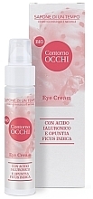 Augencreme mit Hyaluronsäure und Kaktusfeige - Sapone Di Un Tempo Skincare Eye Contour Cream With Hyaluronic Acid And Opuntia Ficus Indica — Bild N1
