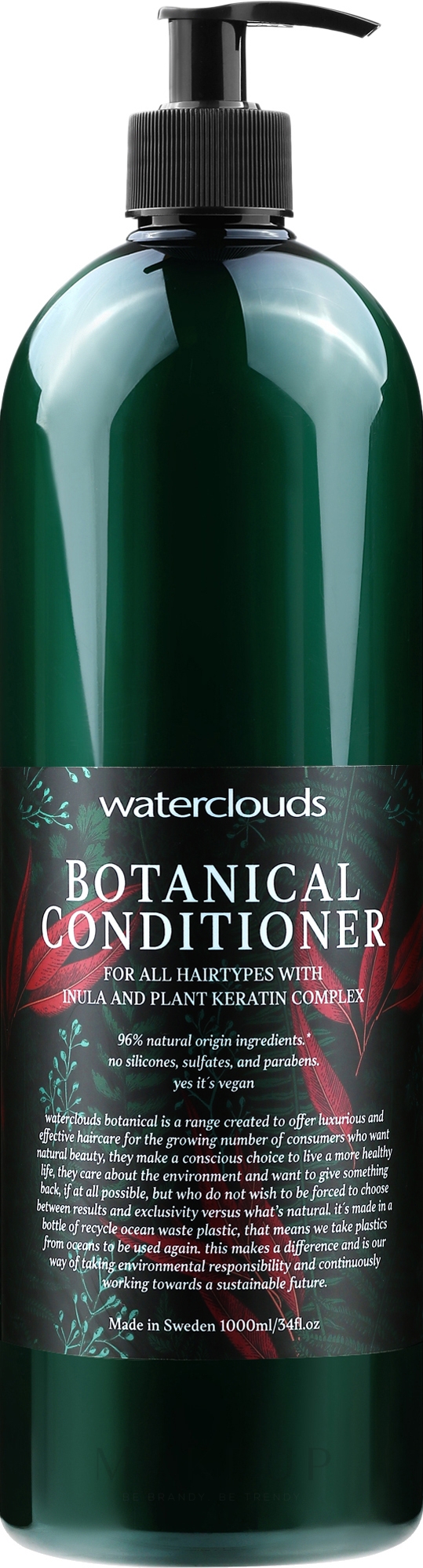 Conditioner für alle Haartypen mit Inula- und Keratin-Komplex - Waterclouds Botanical Conditioner — Bild 1000 ml