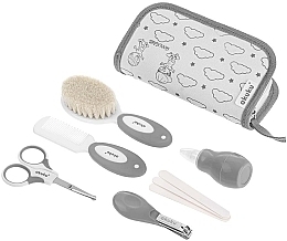 Babypflegeset, grau - Akuku Hooligans Baby Care Starter Kit — Bild N2