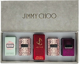 Düfte, Parfümerie und Kosmetik Jimmy Choo Miniatures Colection - Duftset (Eau de Parfum 4x4,5 ml + Eau de Toilette 4,5 ml)