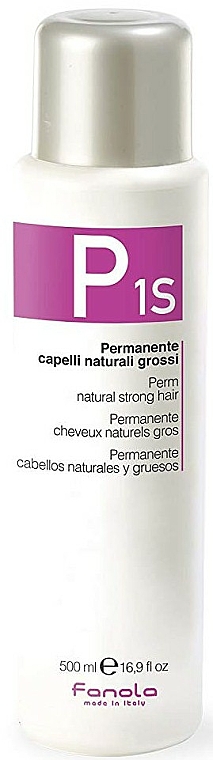 Dauerwelle für feines Haar - Fanola P1s Perm Kit for Natural Strong Hair — Bild N1