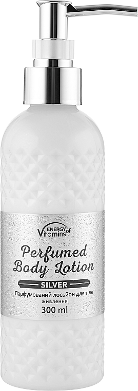 Parfümierte Körperlotion Silver - Energy of Vitamins Perfumed Silver — Bild N2